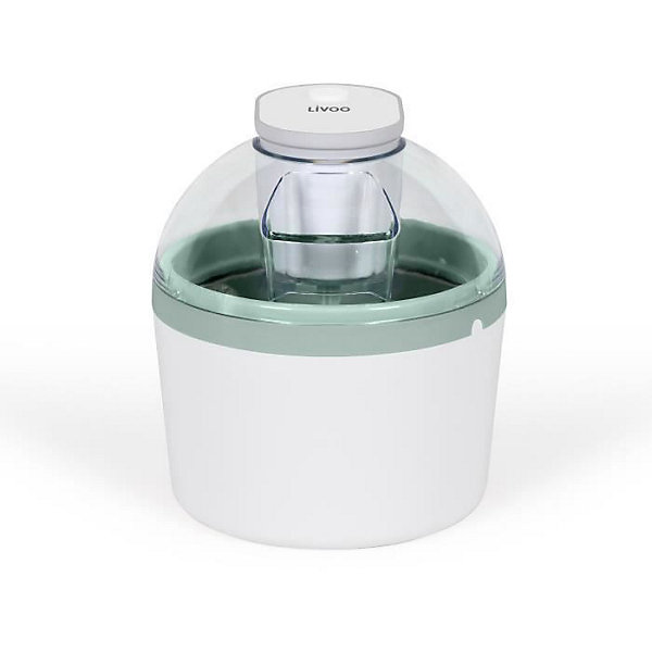 LIVOO - Sorbetiere - DOM461 - 1 L - Interrupteur ON/OFF - Cuve a accumulateur de froid