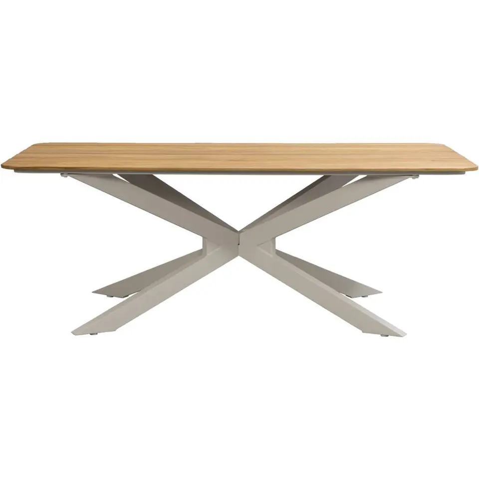 Tuintafel Perpignan - zand - 75x200x100 cm