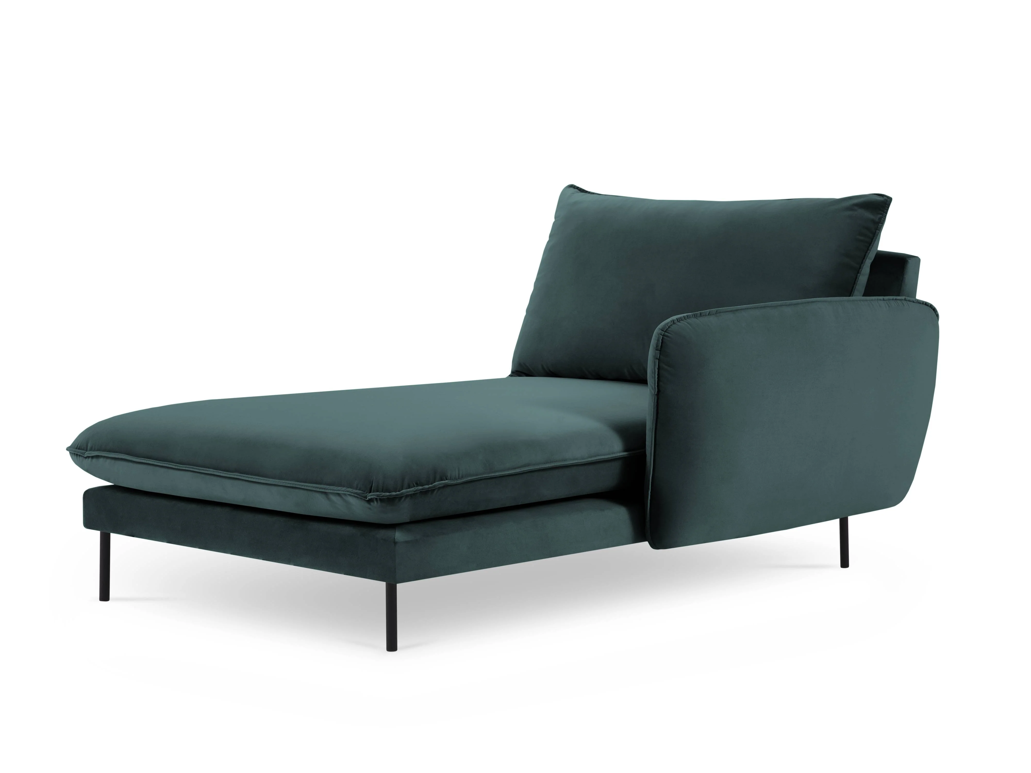 Chaise longue Vienna rechts velvet