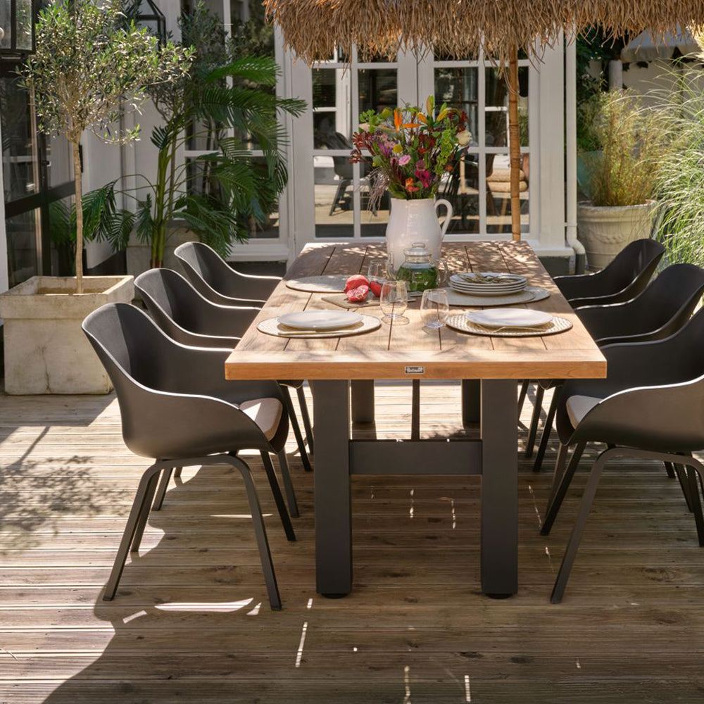 Hartman Le Soleil Tuinstoel Set van 2 - Zwart