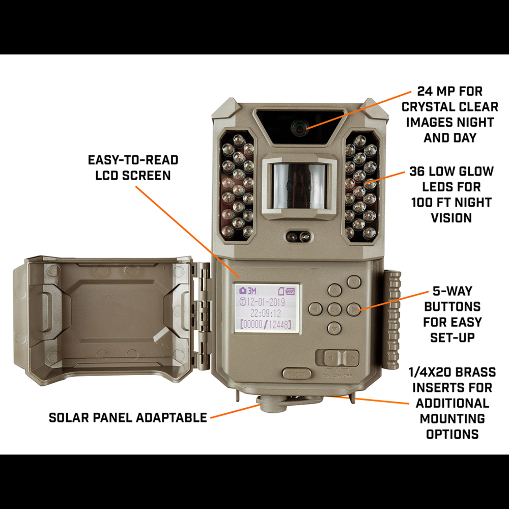 Bushnell Prime Low Glow Combo with Batteries & 16 GB Card