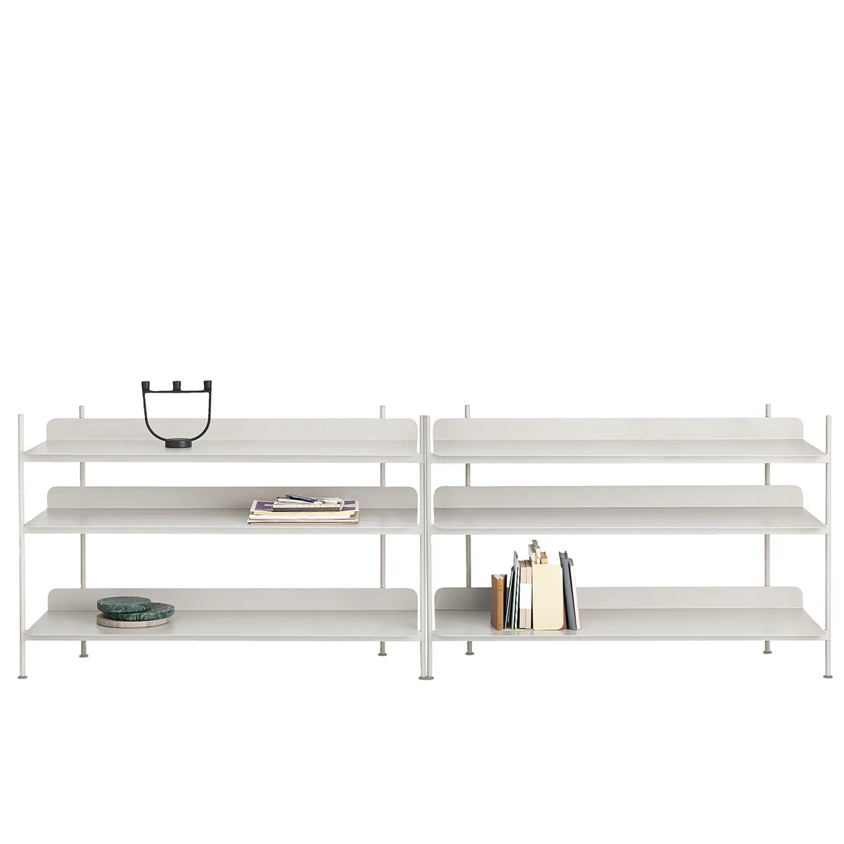 Muuto - Compile Shelving System (Config. 4), schwarz