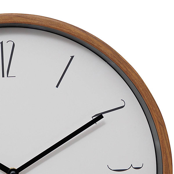 Horloge Bratislav blanc D35cm - Atmosphera