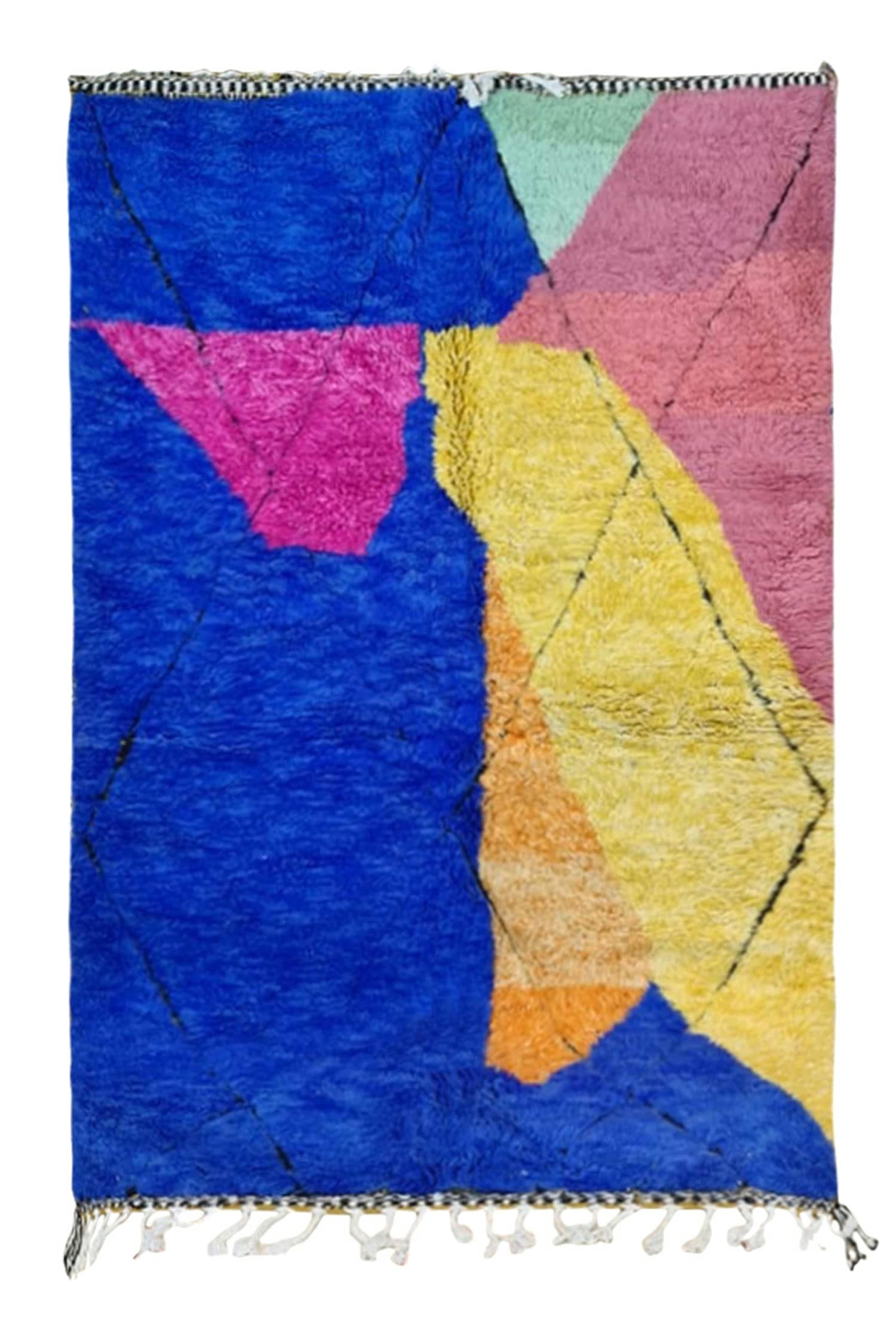 BERBERE - Tapis berbère original marocain 160x255