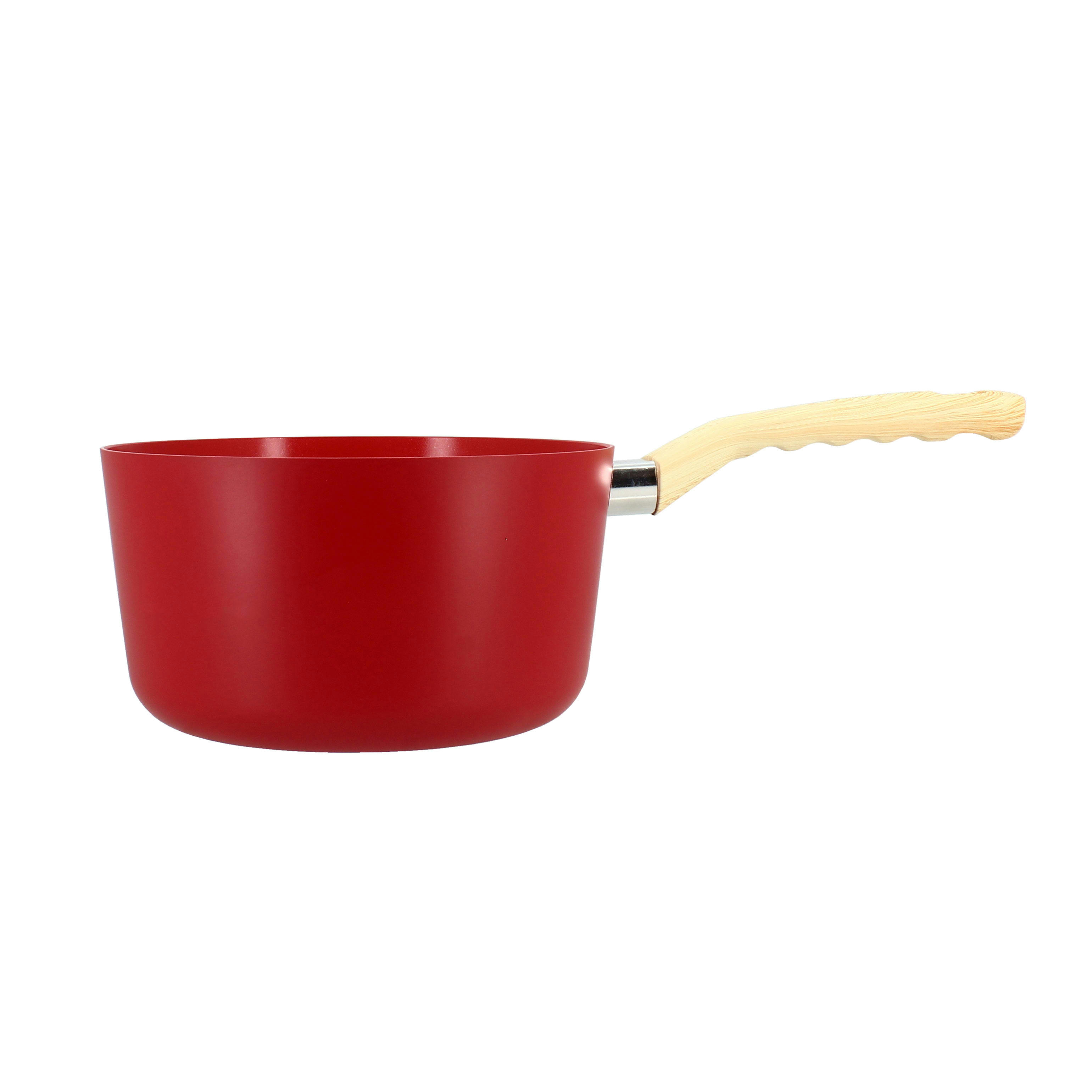 COLORAMA - Casserole en aluminium Ø20cm rouge - compatible induction