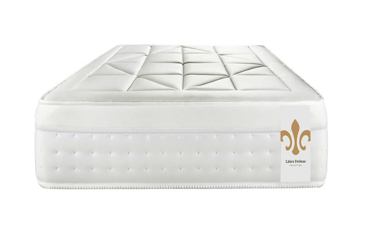- Matelas 90x200 Ressorts et mémoire de forme - Equilibré