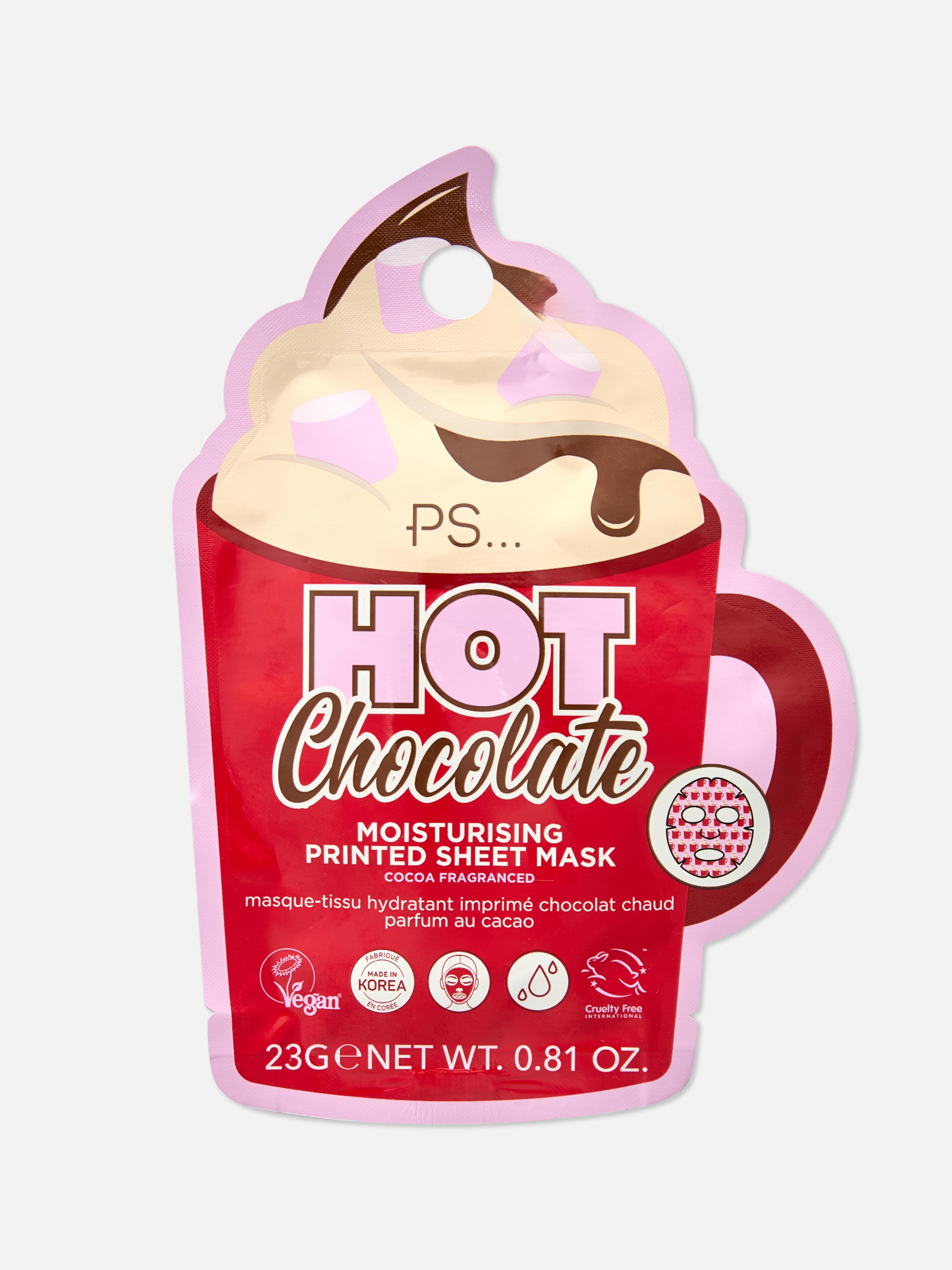 PS... Hot Chocolate Sheet Mask