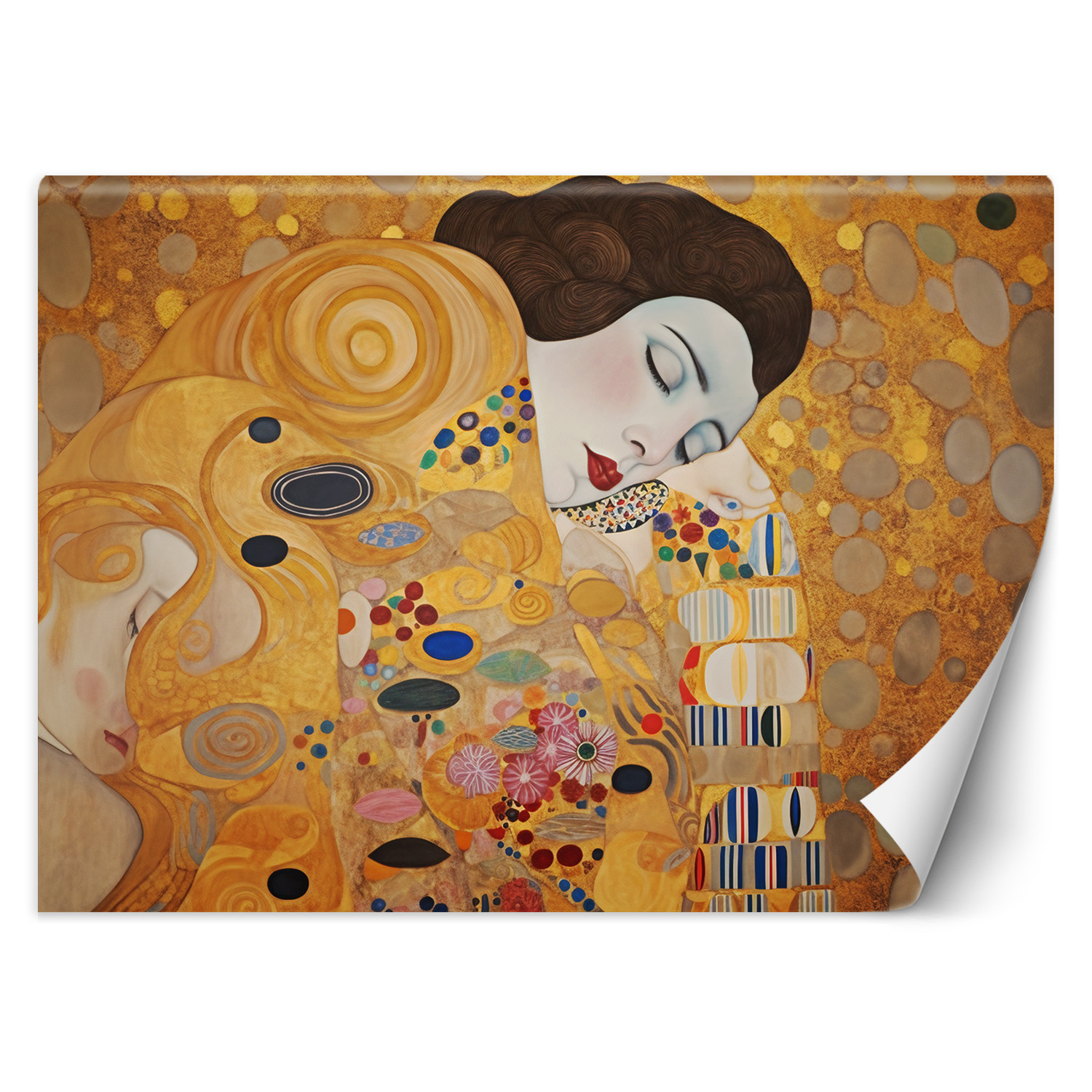 Feeby Fototapeta, Kobieta portret abstrakcja - G. Klimt 150x105