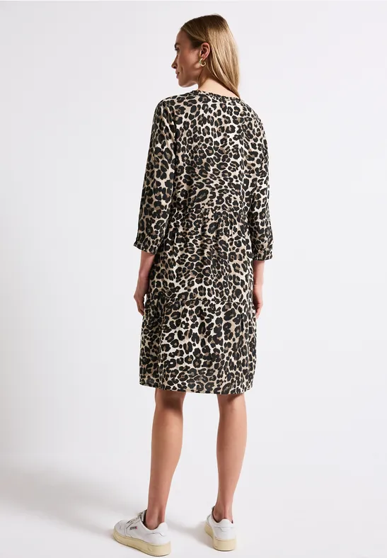 Gemustertes Tunika-Kleid