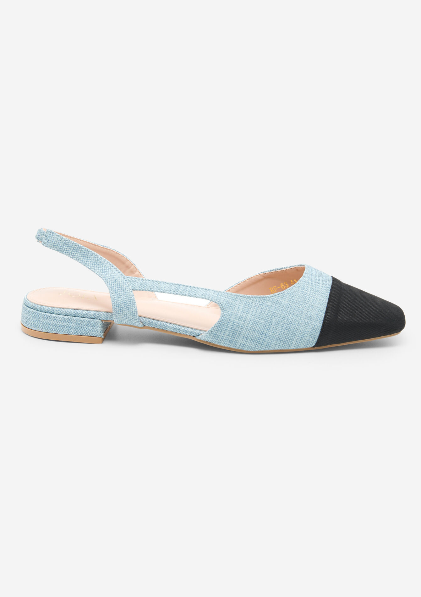 Flats met slingback