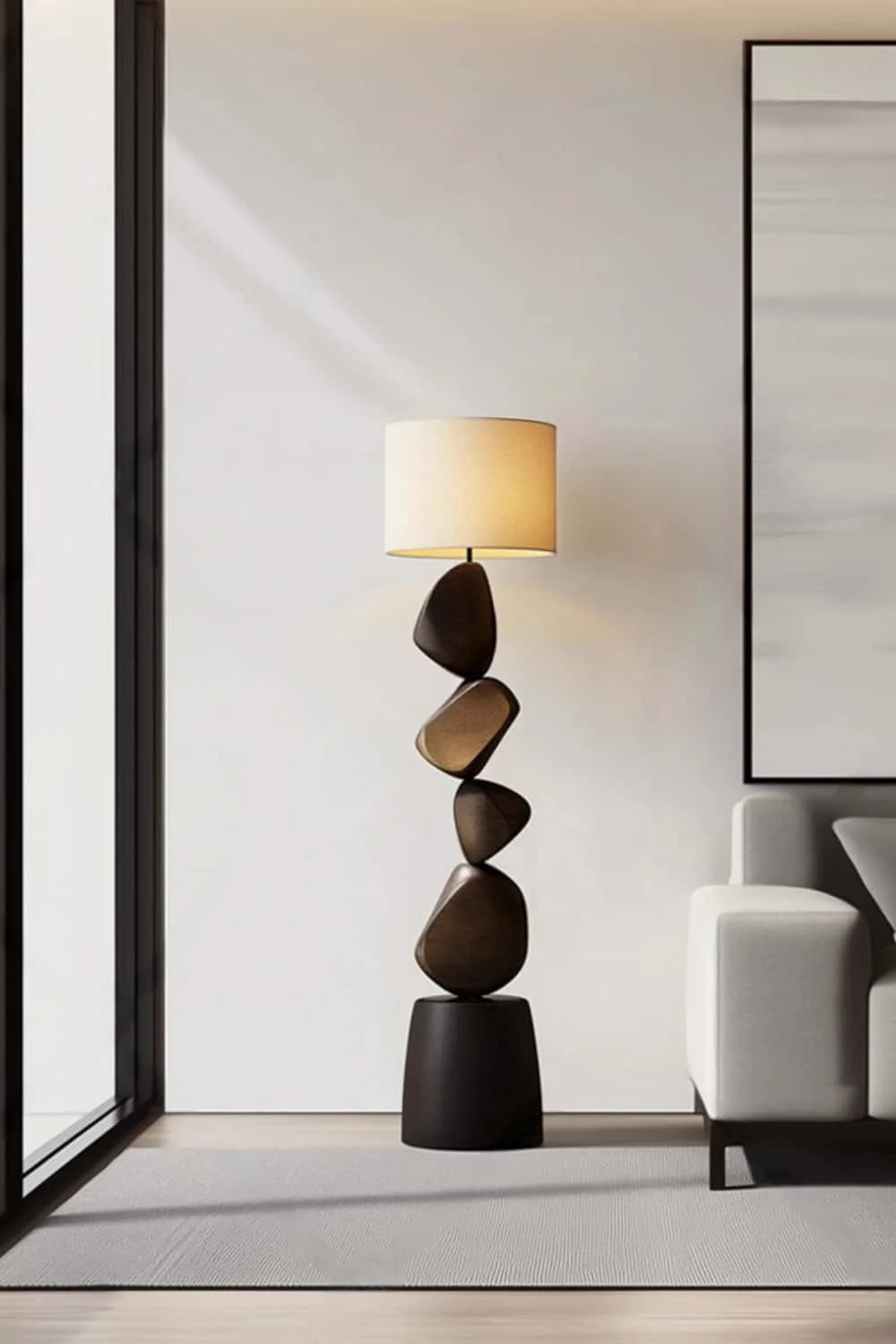 Wooden Art Lamp #WL030
