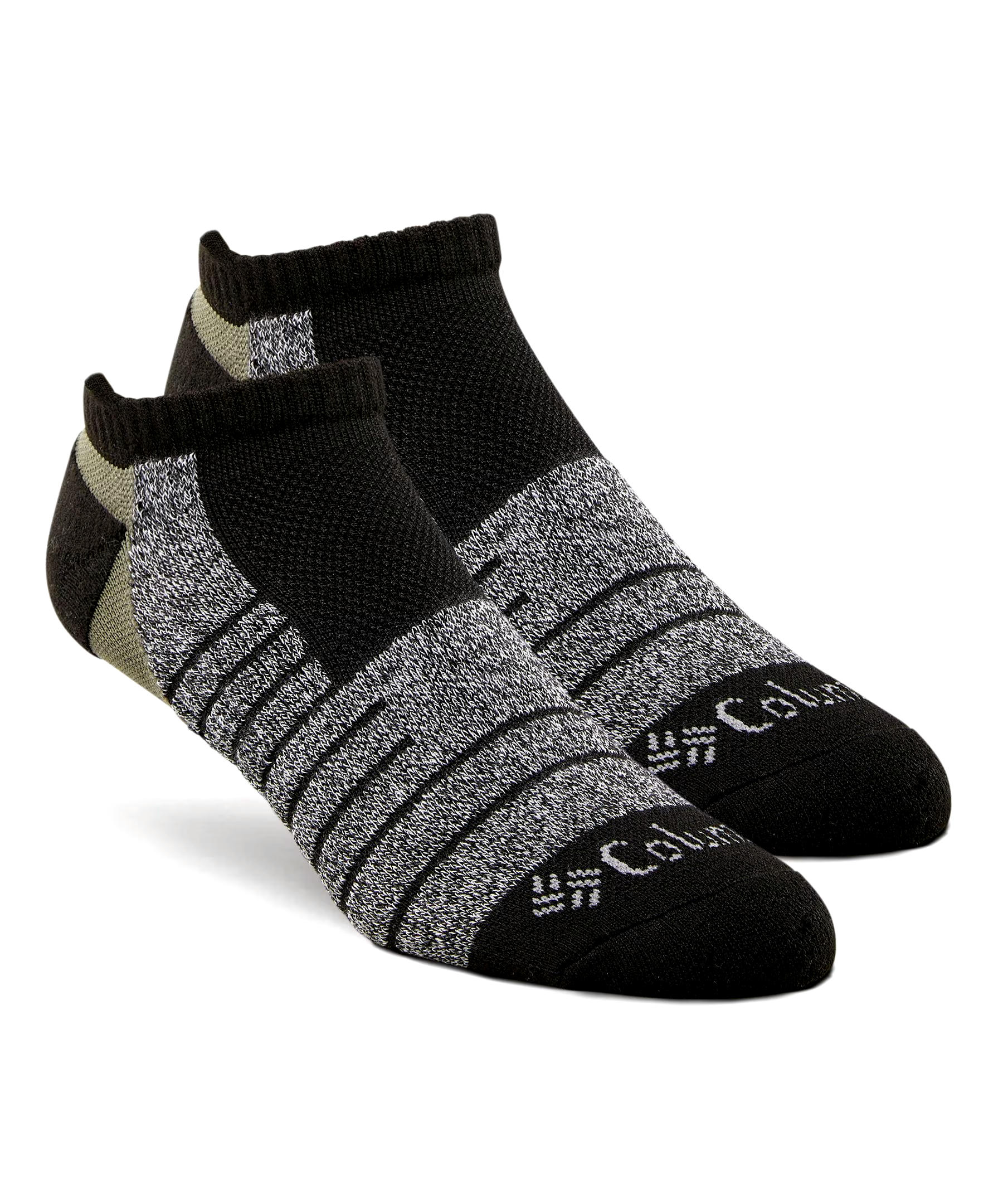 Columbia Men's 2 Pack Omni-Wick No Show Hiking Socks