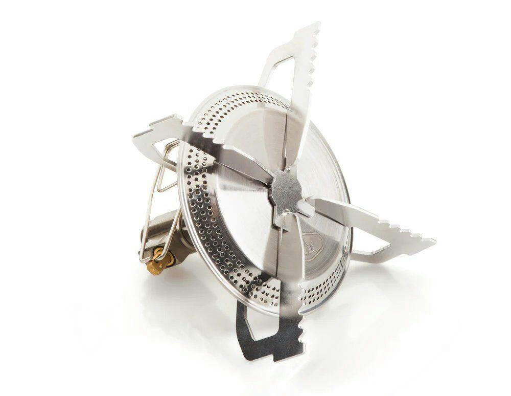 GSI Outdoors Glacier Camp Stove, Foldable, Lightweight, Stainless Steel, Silver