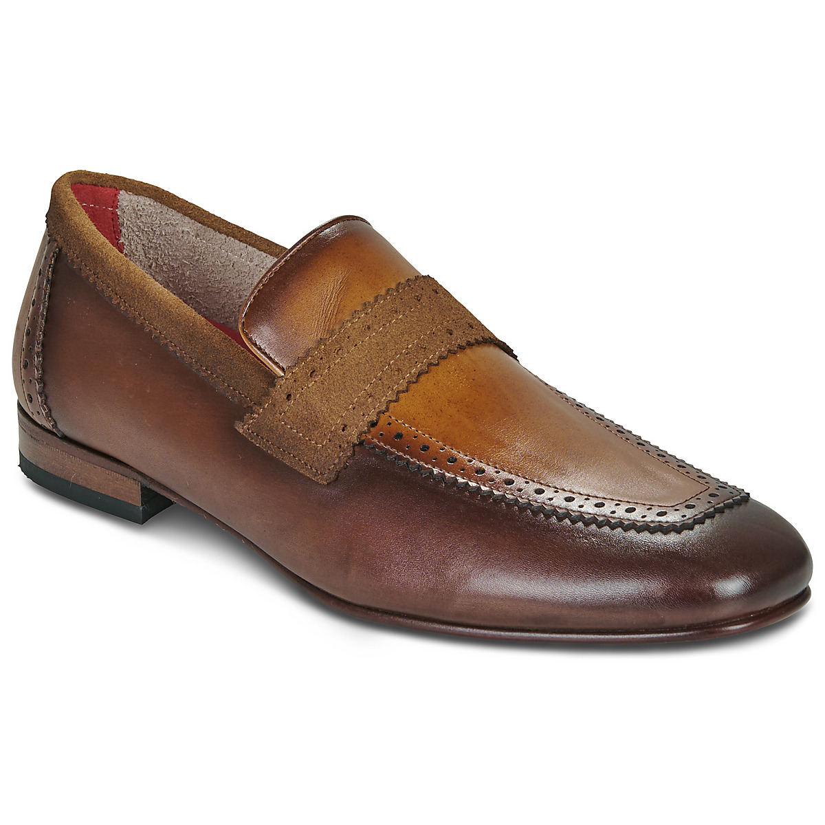 Jeffery-West - MARTINI MID BROWN CASTANO TAN TOLEDO CAMEL VELOUR - Brown