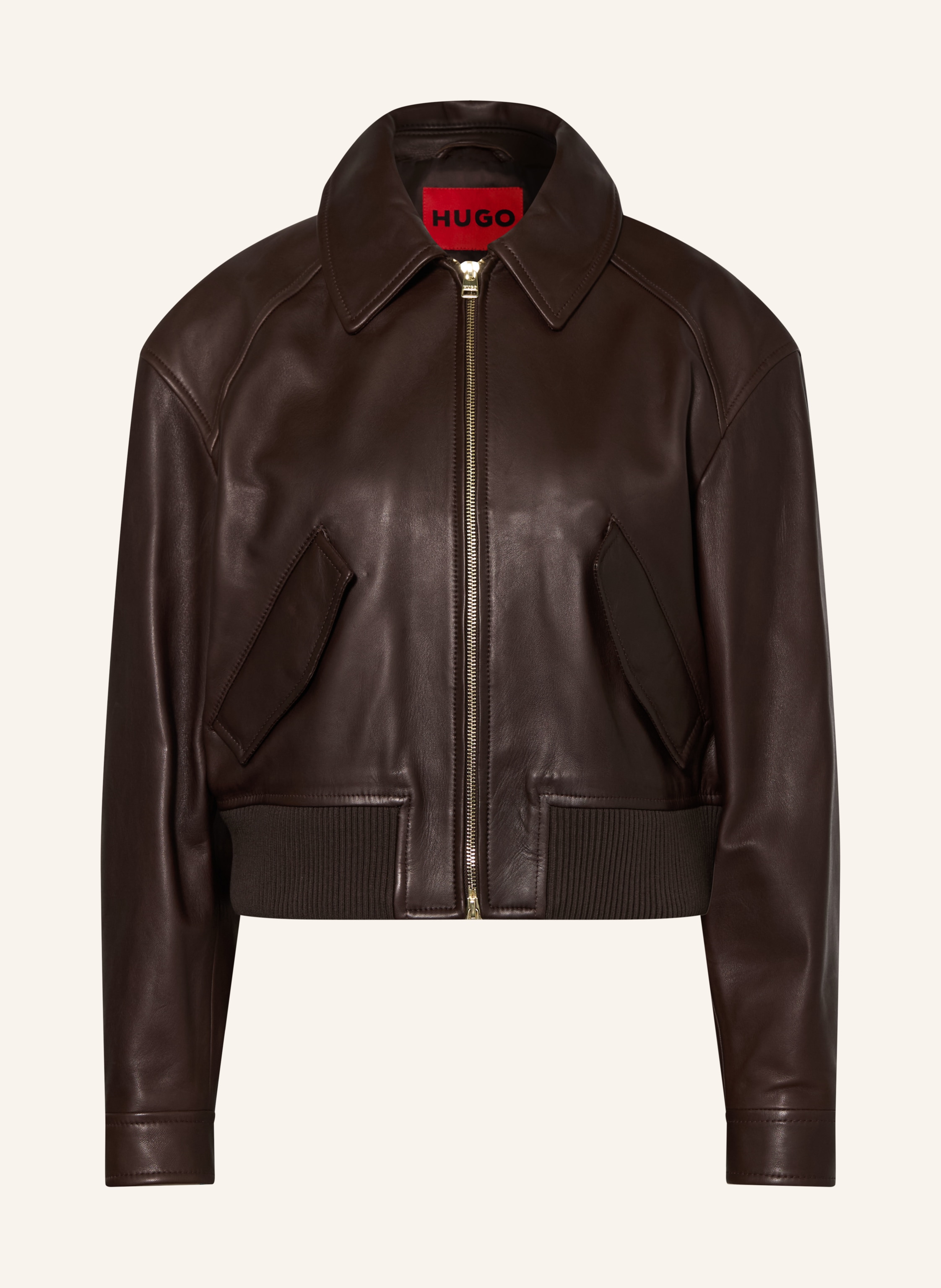 HUGO Lederjacke LACEILA