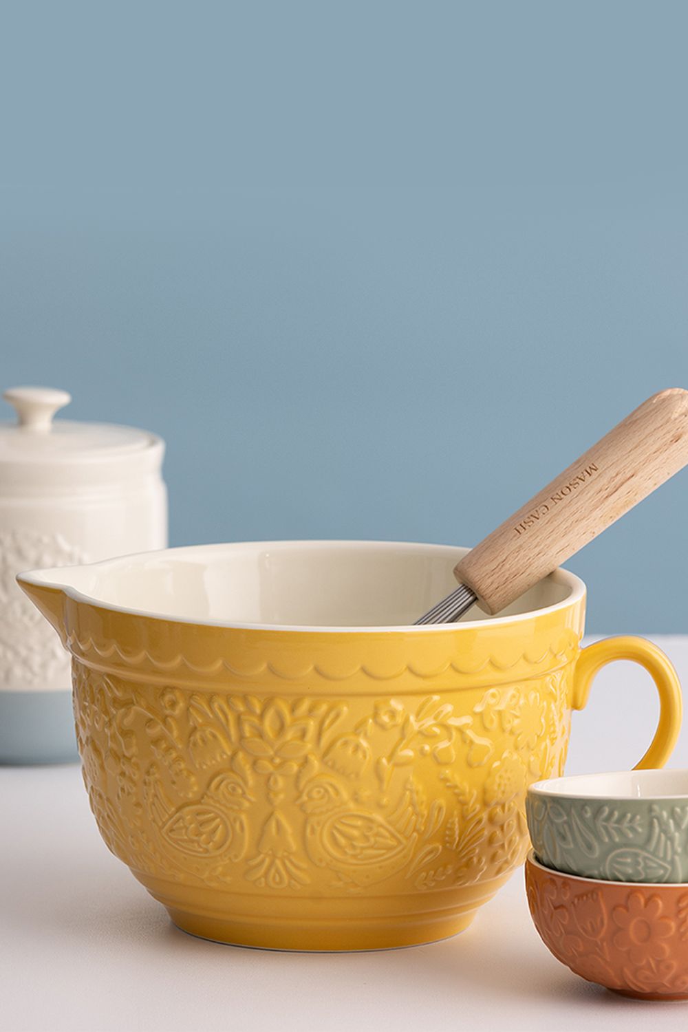 Mason Cash Home to Roost Stoneware Batter Bowl 26cm - Yellow