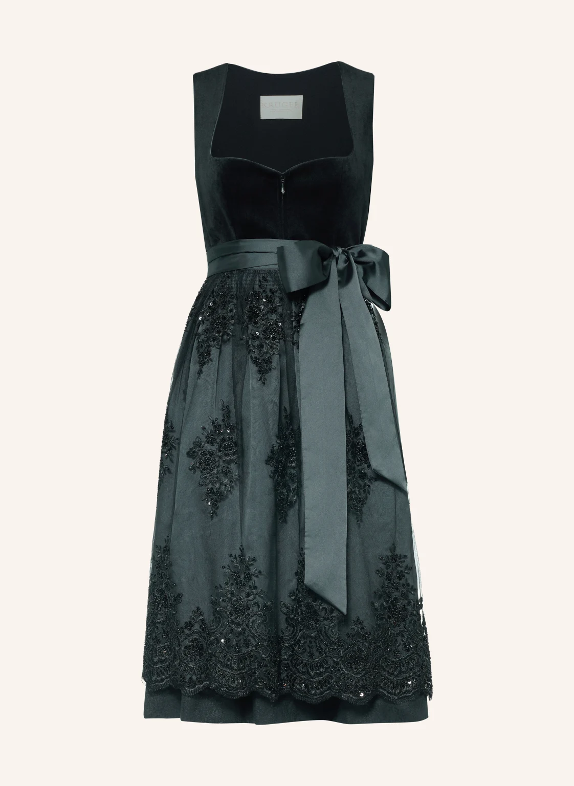 KRÜGER Dirndl LORA mit Schmuckperlen