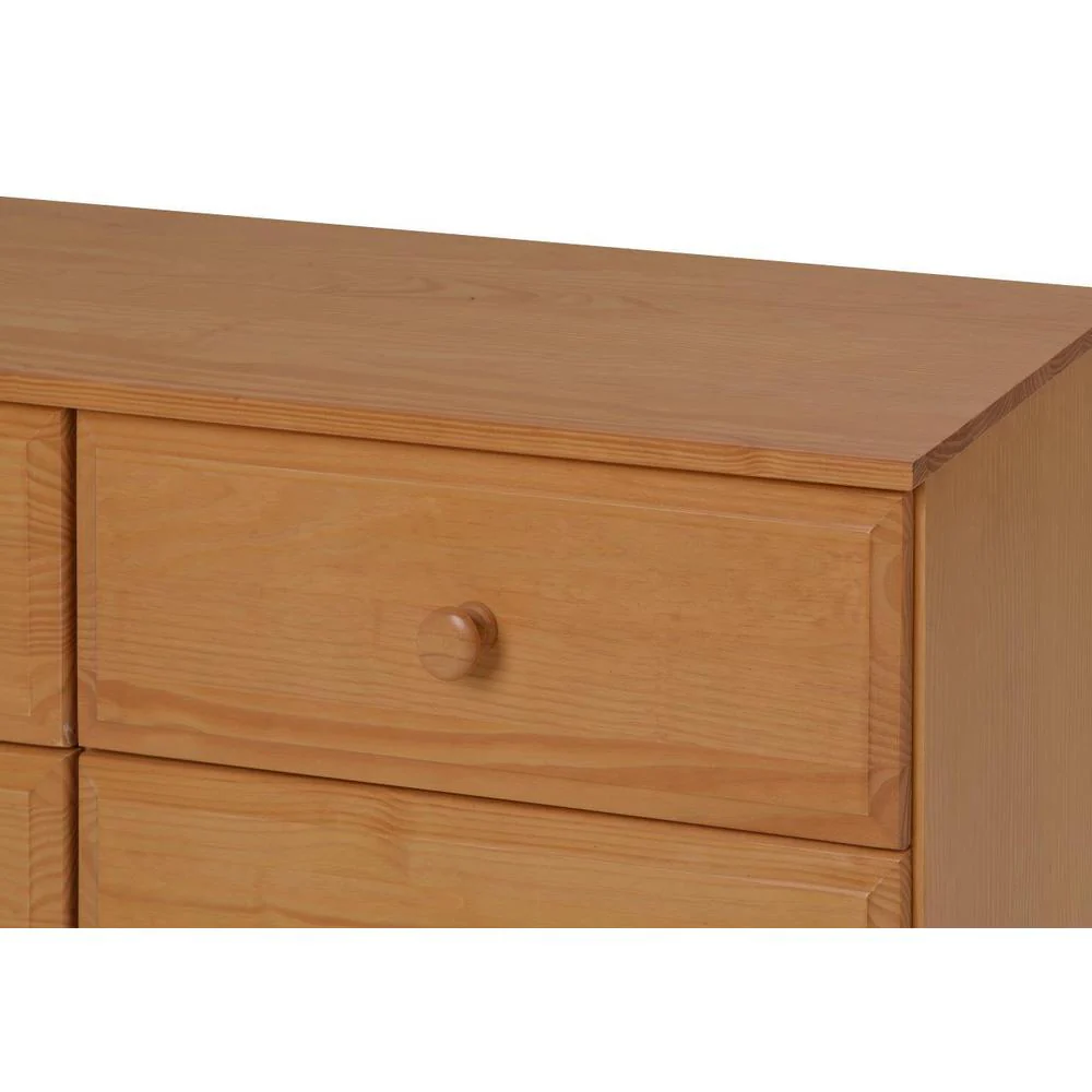 Camaflexi Wooden Six Drawer Double Dresser