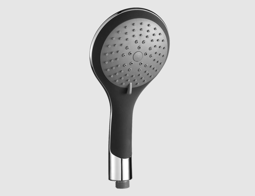 Handbrause Broadway Schwarz, Chrom