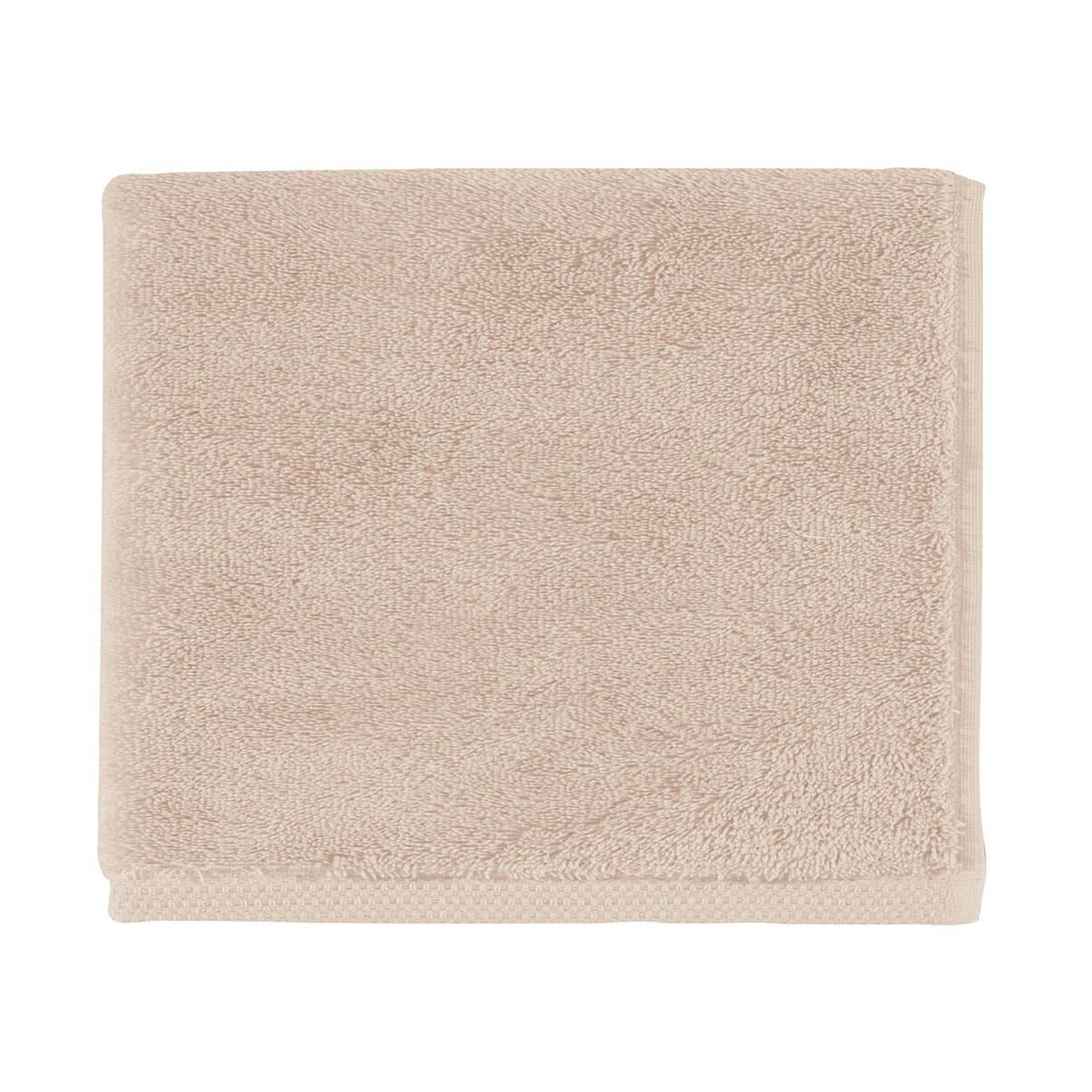 ESSENTIEL - Serviette invité en coton nude 40x60
