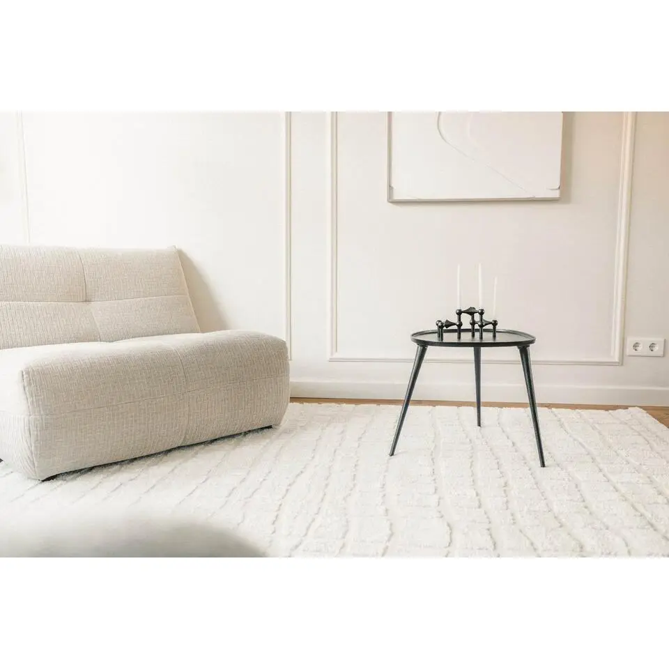 Interieur05 Scandinavisch Vloerkleed Malin Creme/Wit - 200 x 140 cm