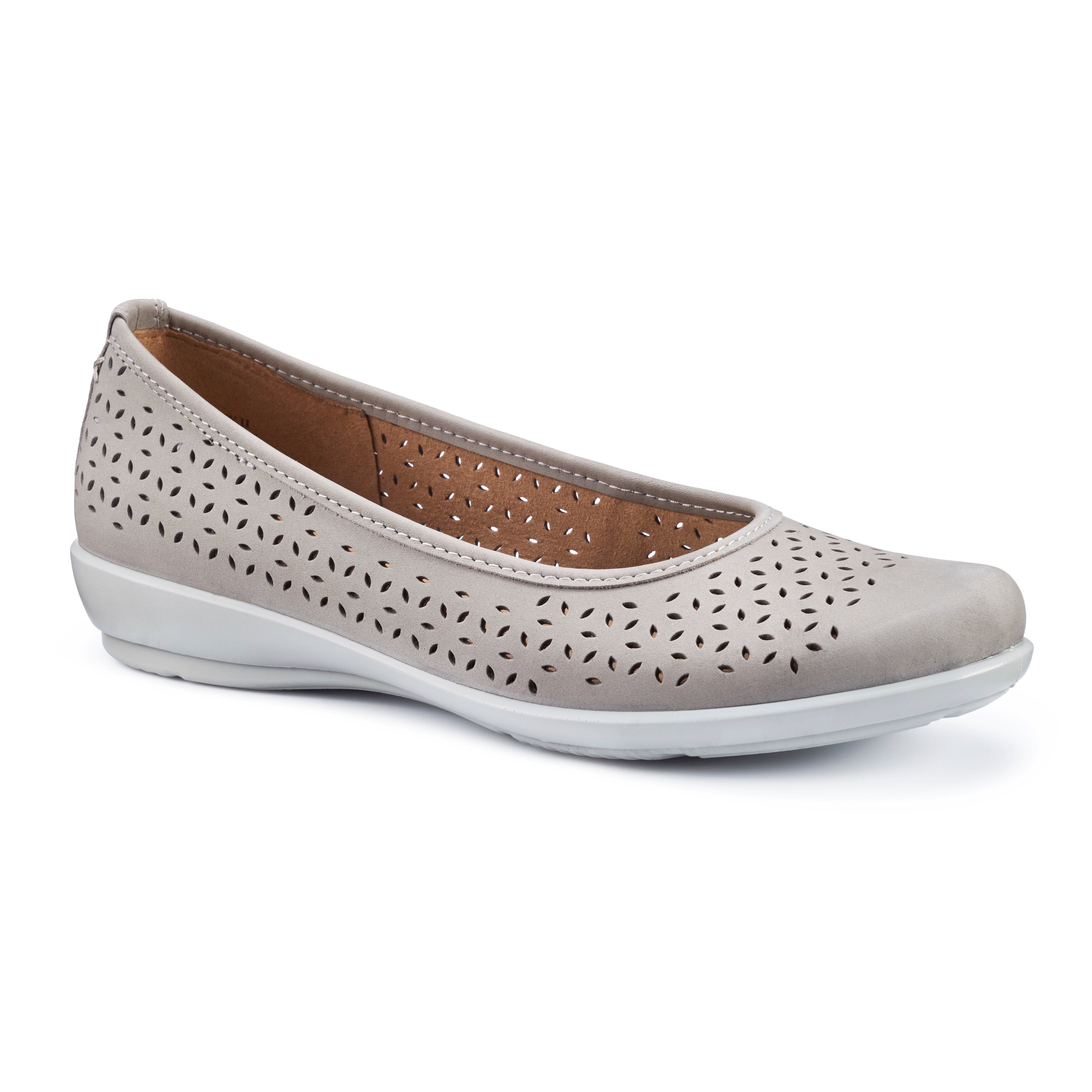 Hotter Extra Wide 'Livvy II' Ballet Pumps