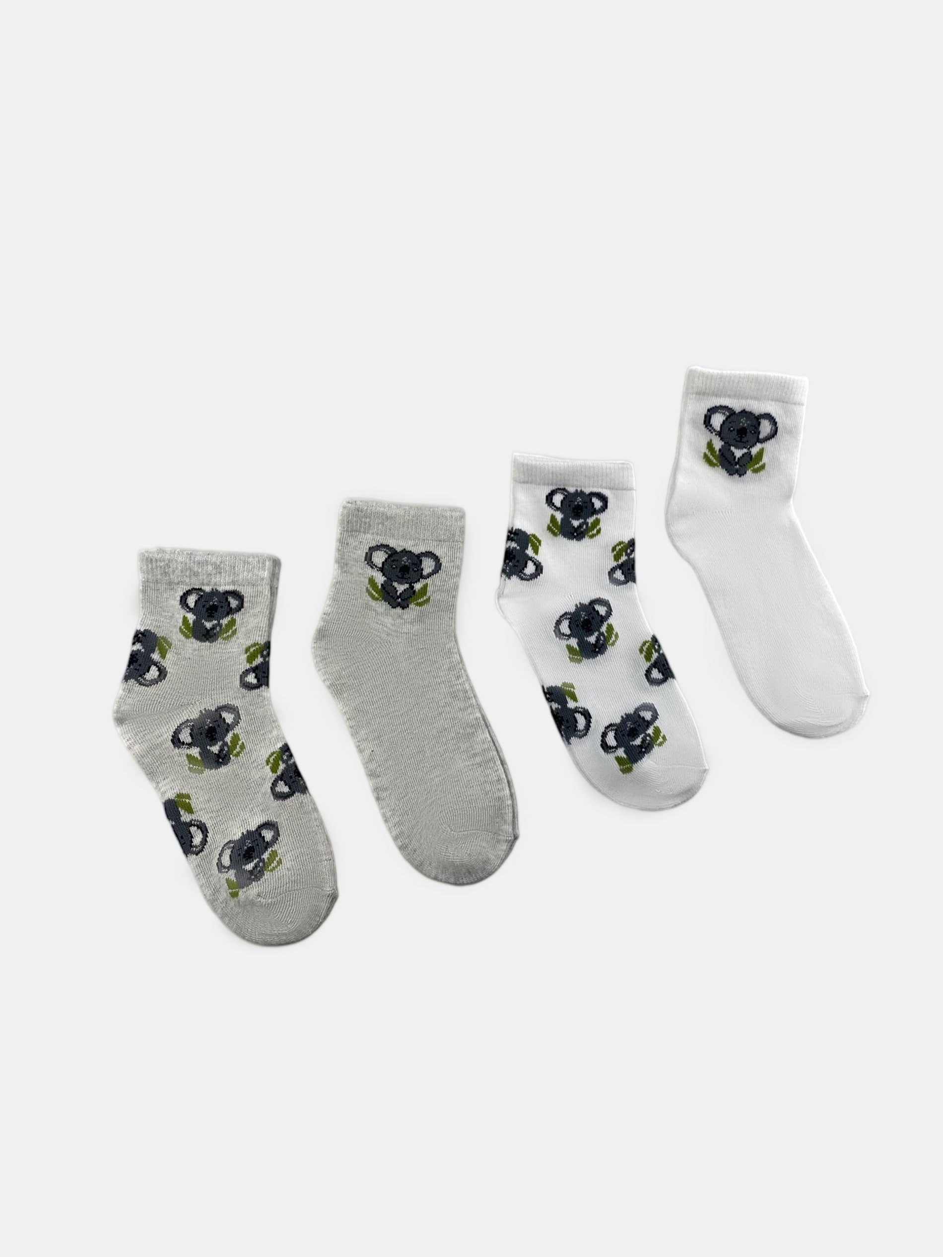 Prążkowane skarpetki 4 pack