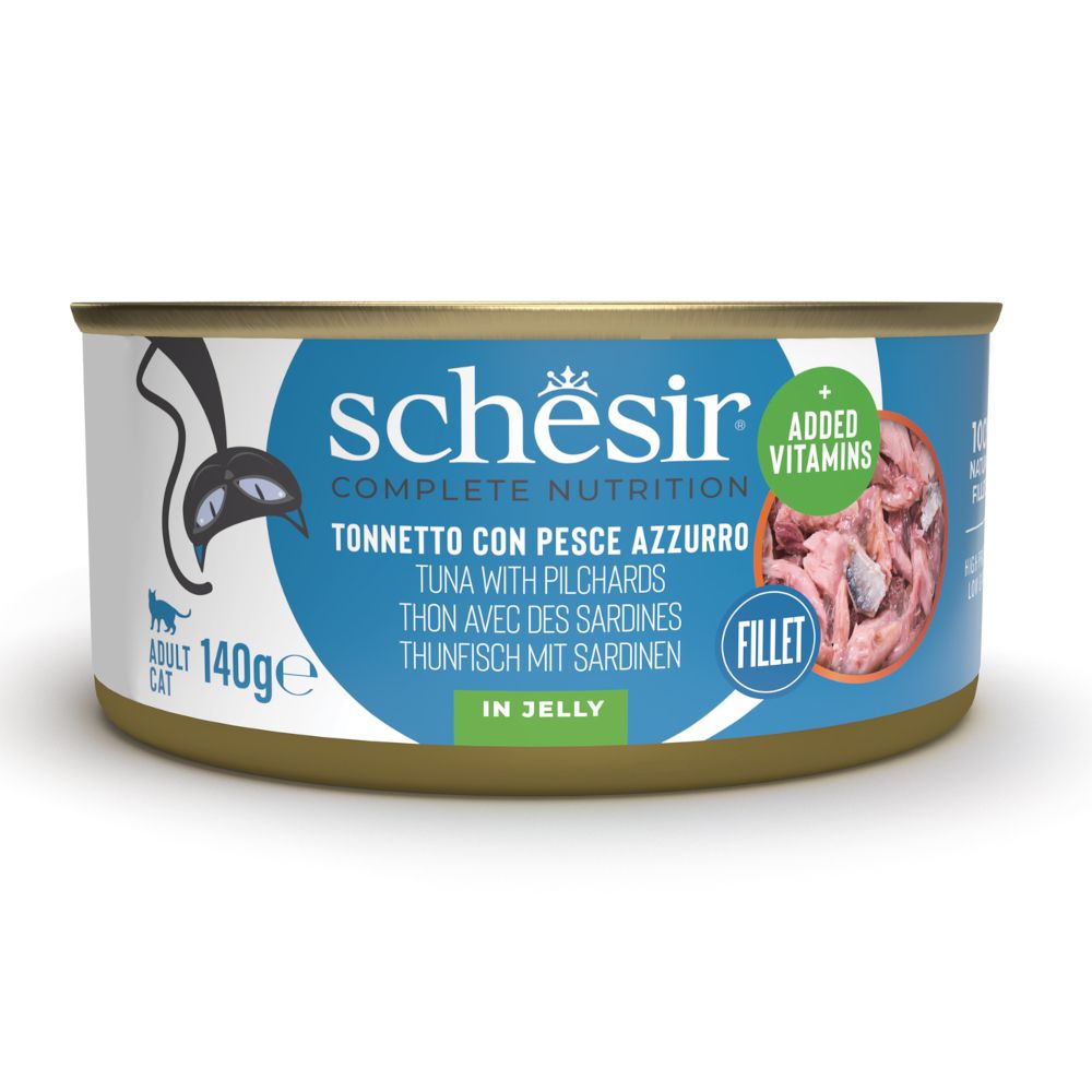 Schesir Complete Nutrition Fillet in Jelly Saver Pack 24 x 140g