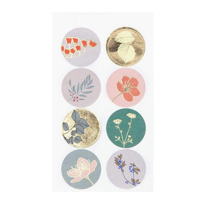 PLANTES - 32 autocollants plantes