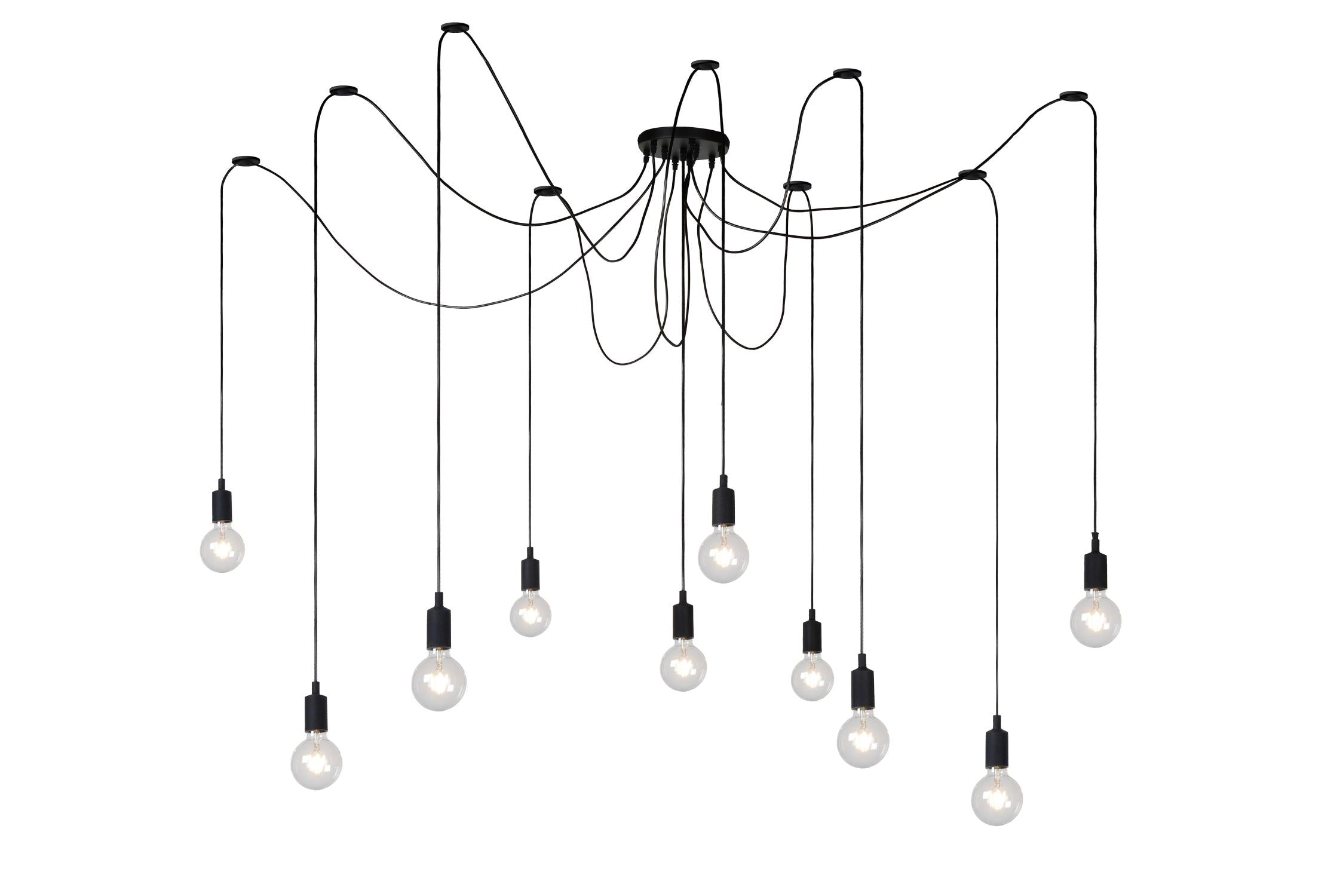 Lucide FIX Hanglamp - Zwart