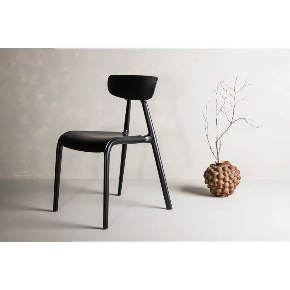 Svea - Holsman eetkamerstoel - zwart