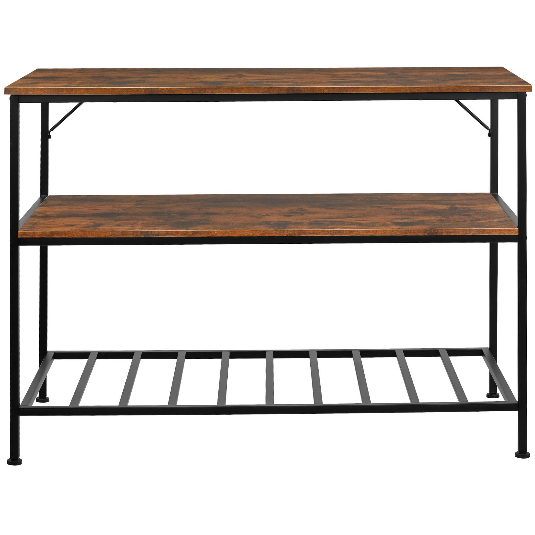 - Étagère de cuisine Style industriel Bois foncé industriel, rustique