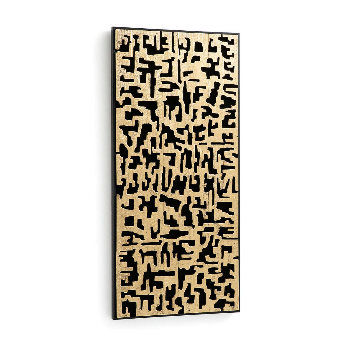 Décoration murale bois sculpté L120cm Catacombe