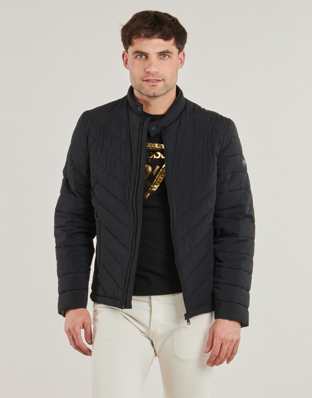 Guess - BIKER JACKET - Black