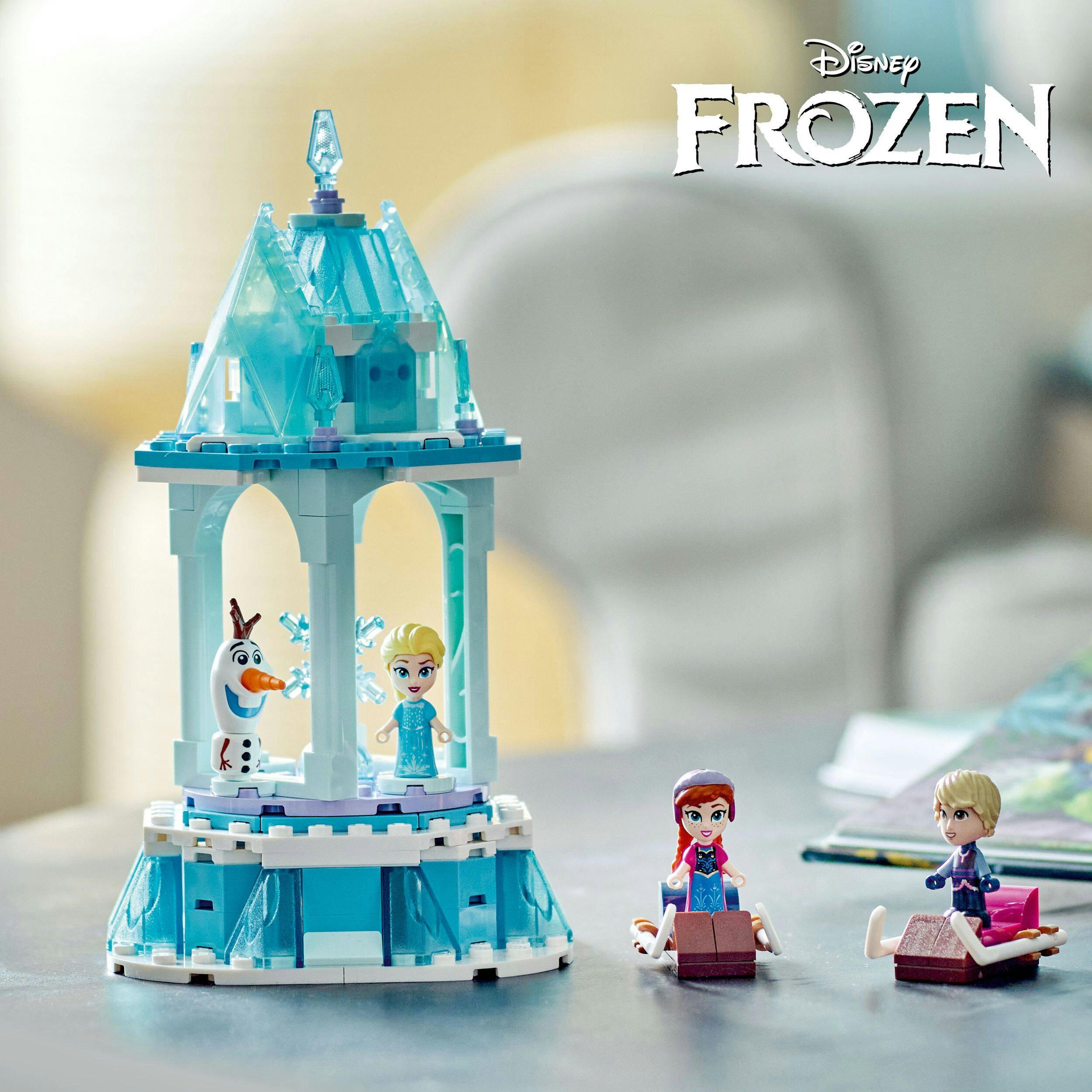 Lego 43218 Disney Princess Anna & Elsa's Magical Carousel, Ages 6+