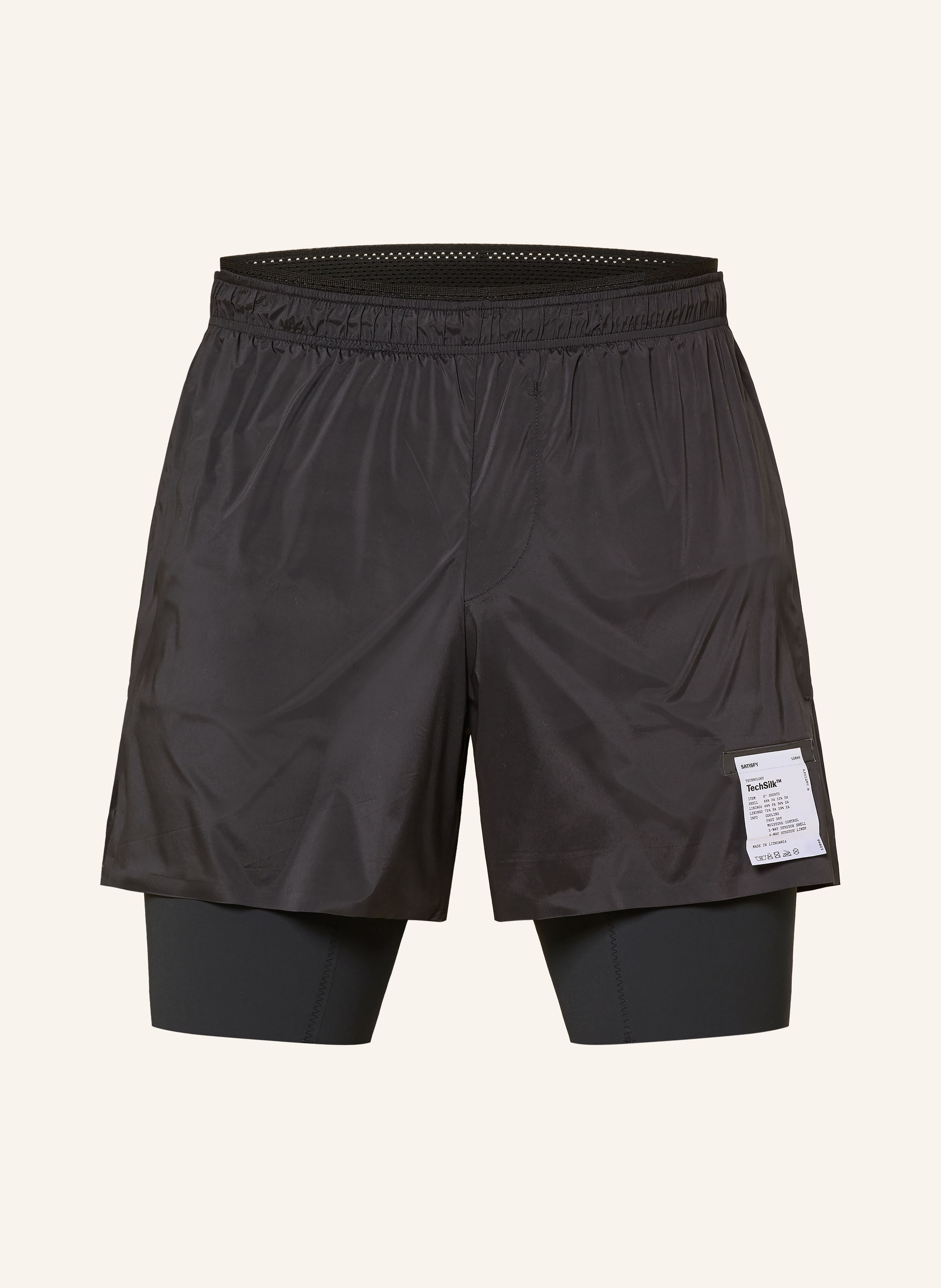 SATISFY 2-in-1-Laufshorts TECHSILK™