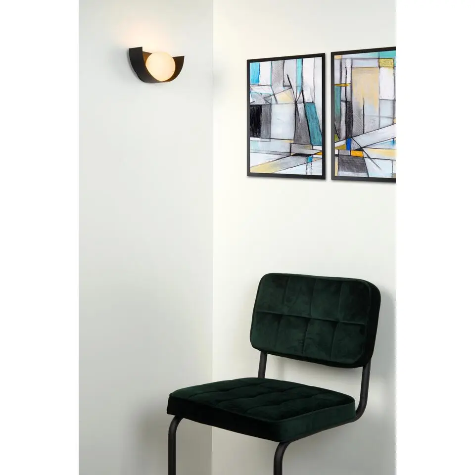 Lucide BENNI Wandlamp - Zwart