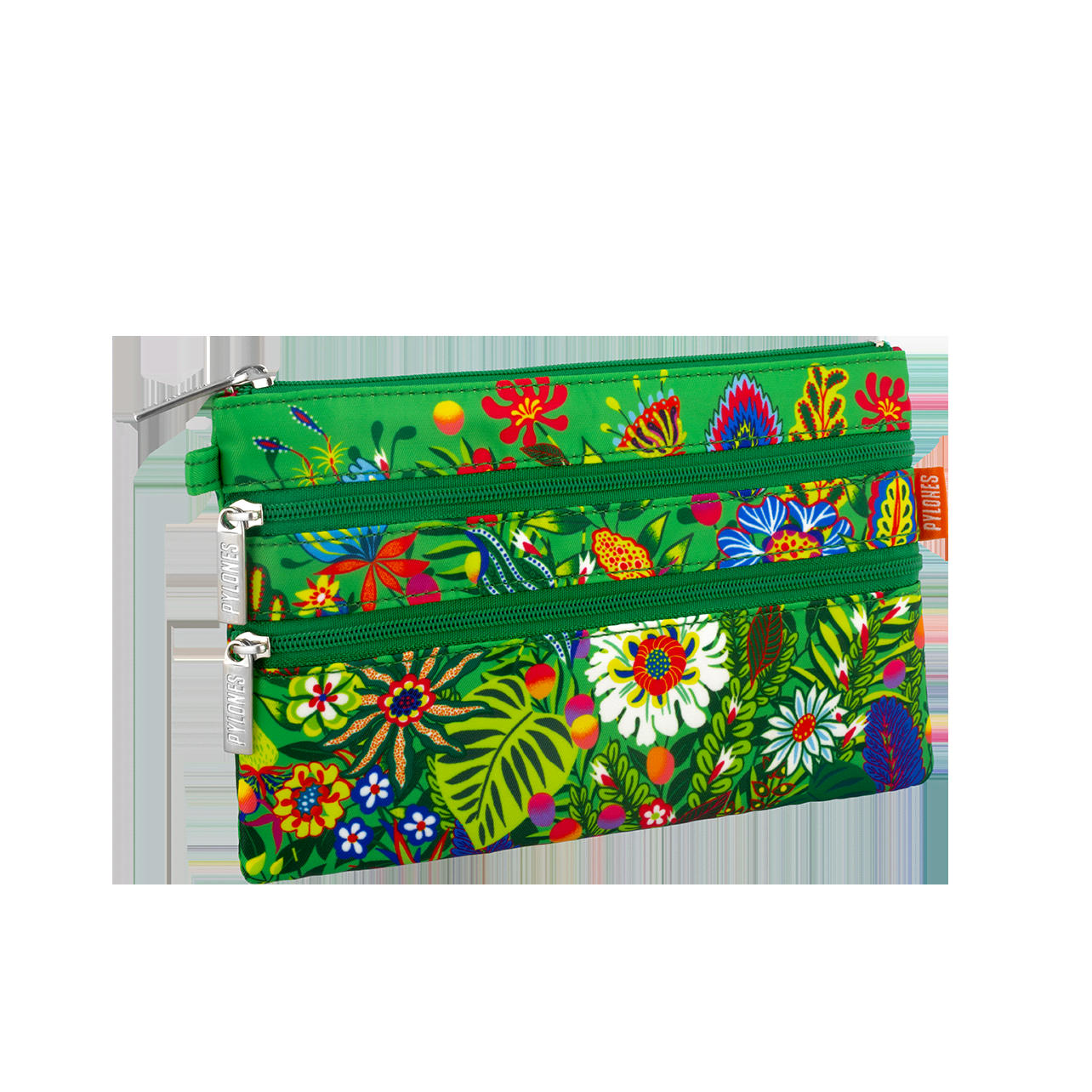 ZIP IT - Pochette 3 zips 20x13x1cm