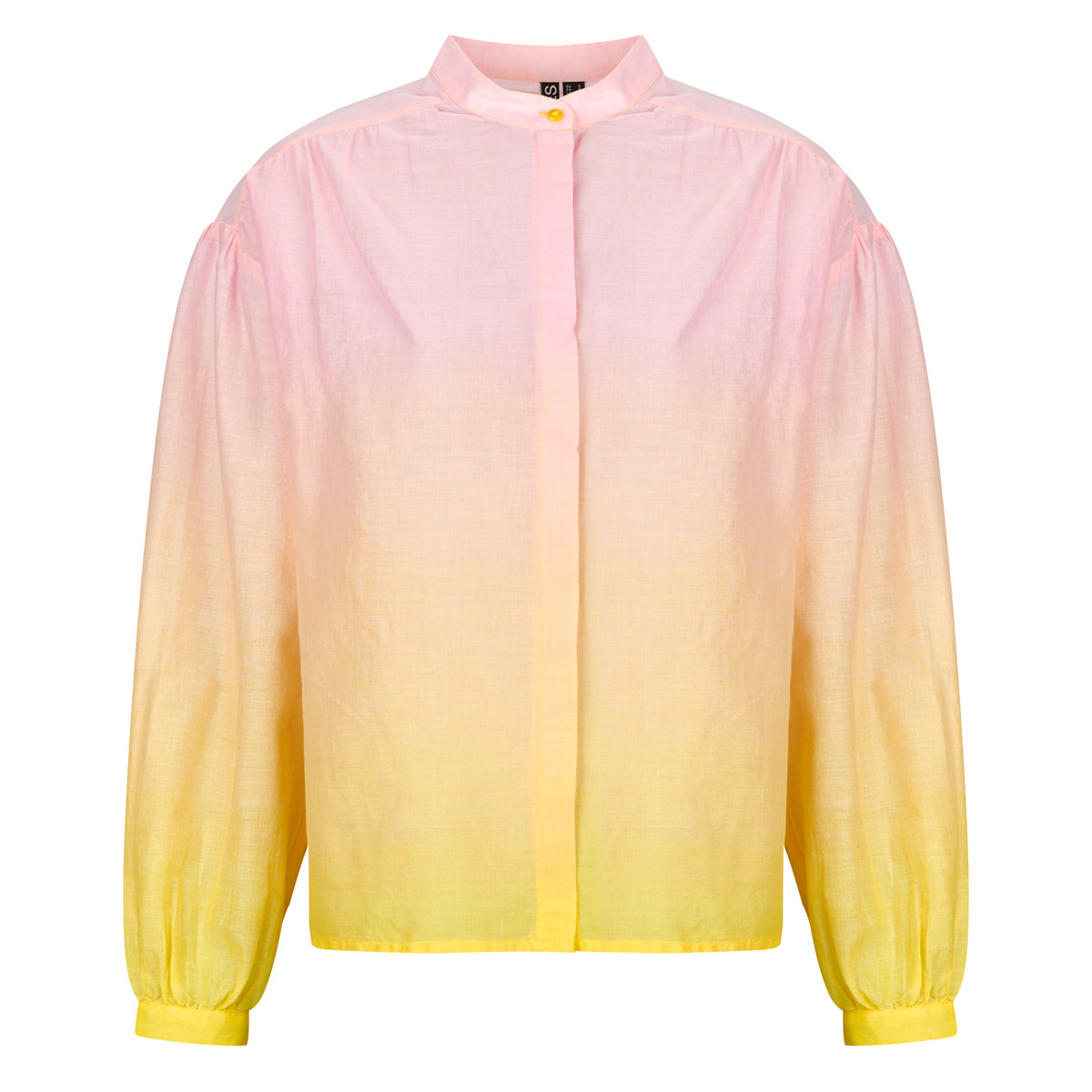 Pieces - PCBIBIANE LS WVN SHIRT - Pink