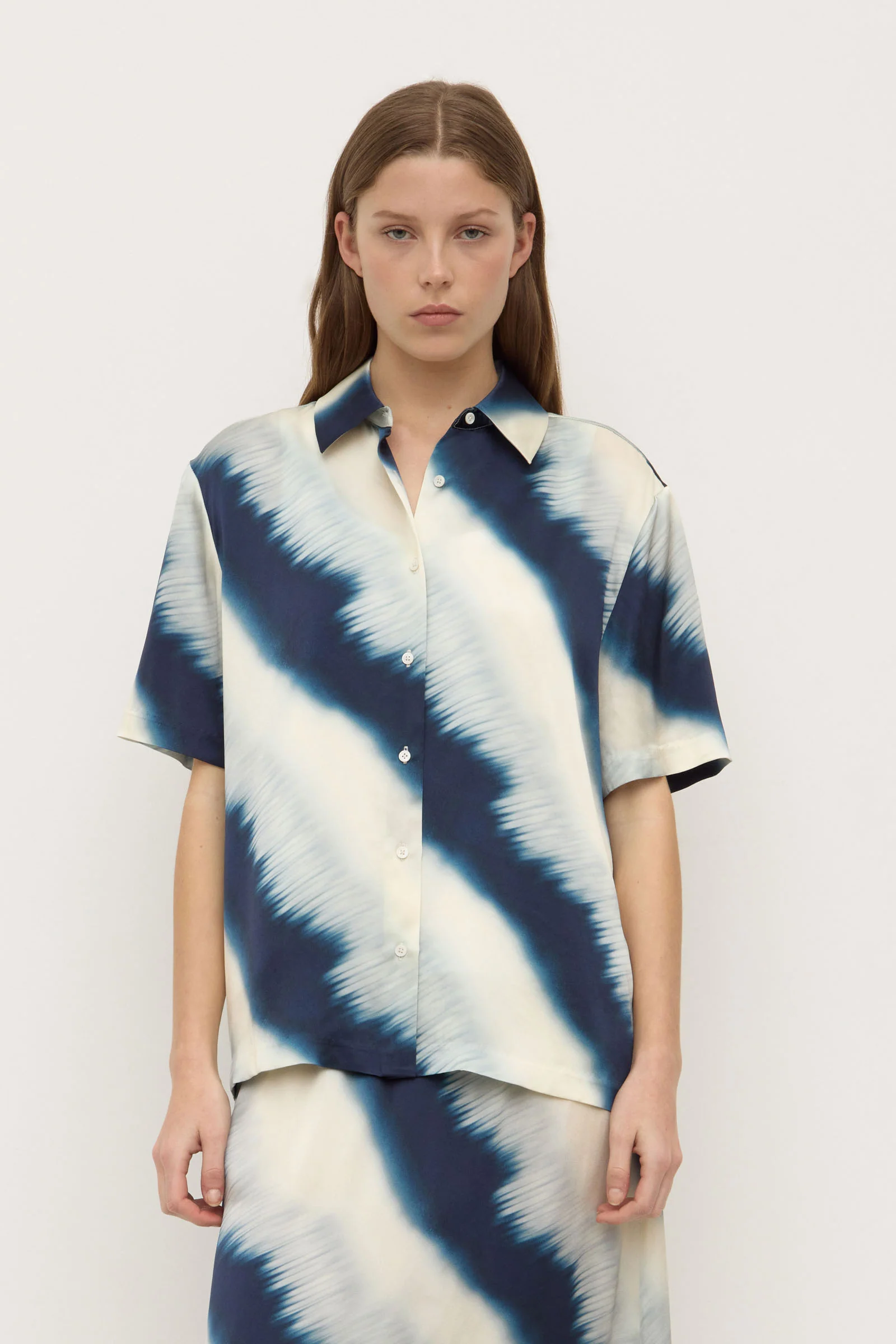 Marabella Silk Short Sleeve Shirt