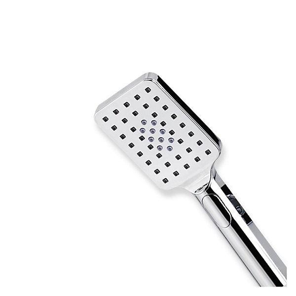 Douchette chromée rectangulaire 3 jets ELOA