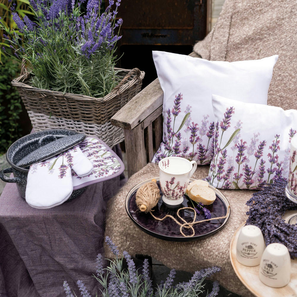 - Manique de cuisine lavande