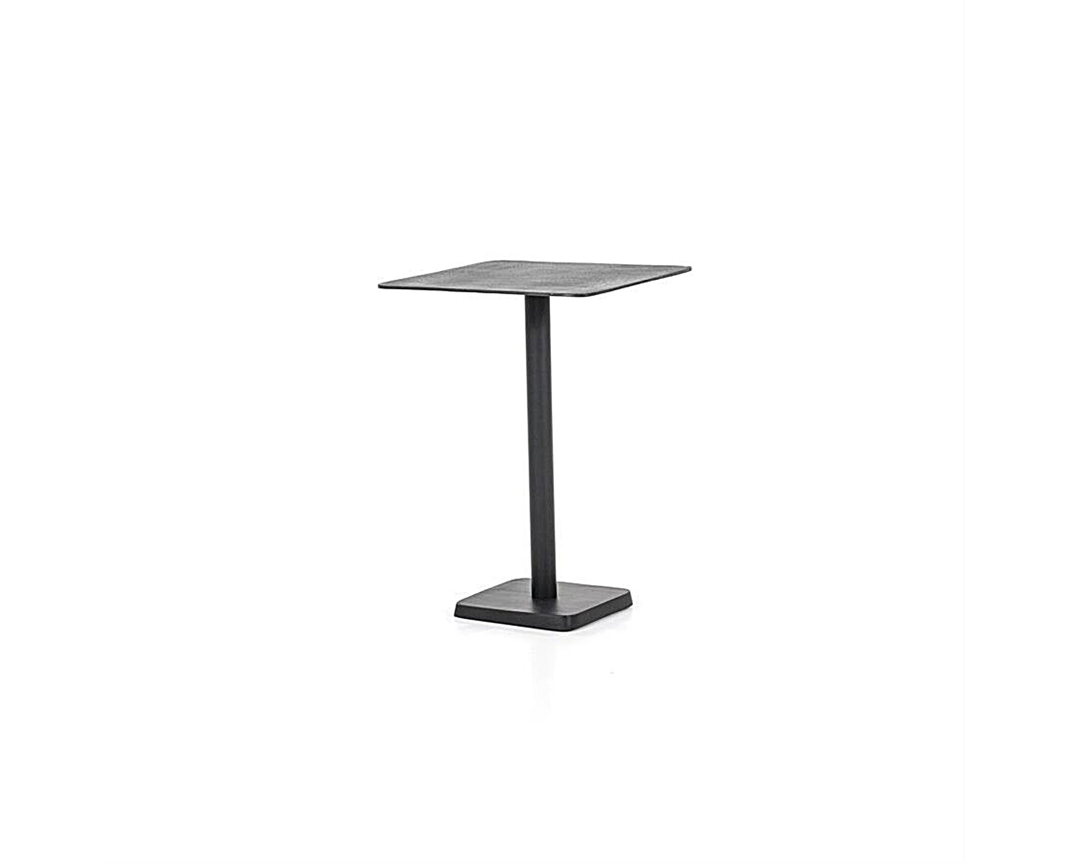 FurniLux Bijzettafel Neal 36x36x50 cm - zwart