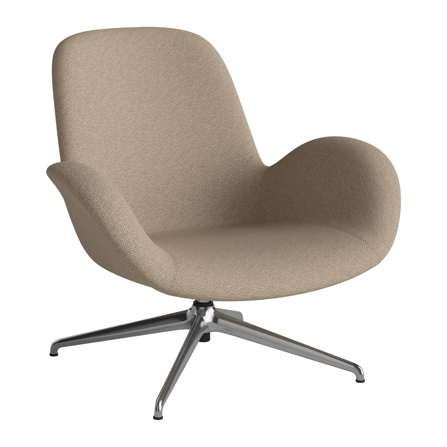 Bolia Seed Fauteuil - Dark beige / Aluminium
