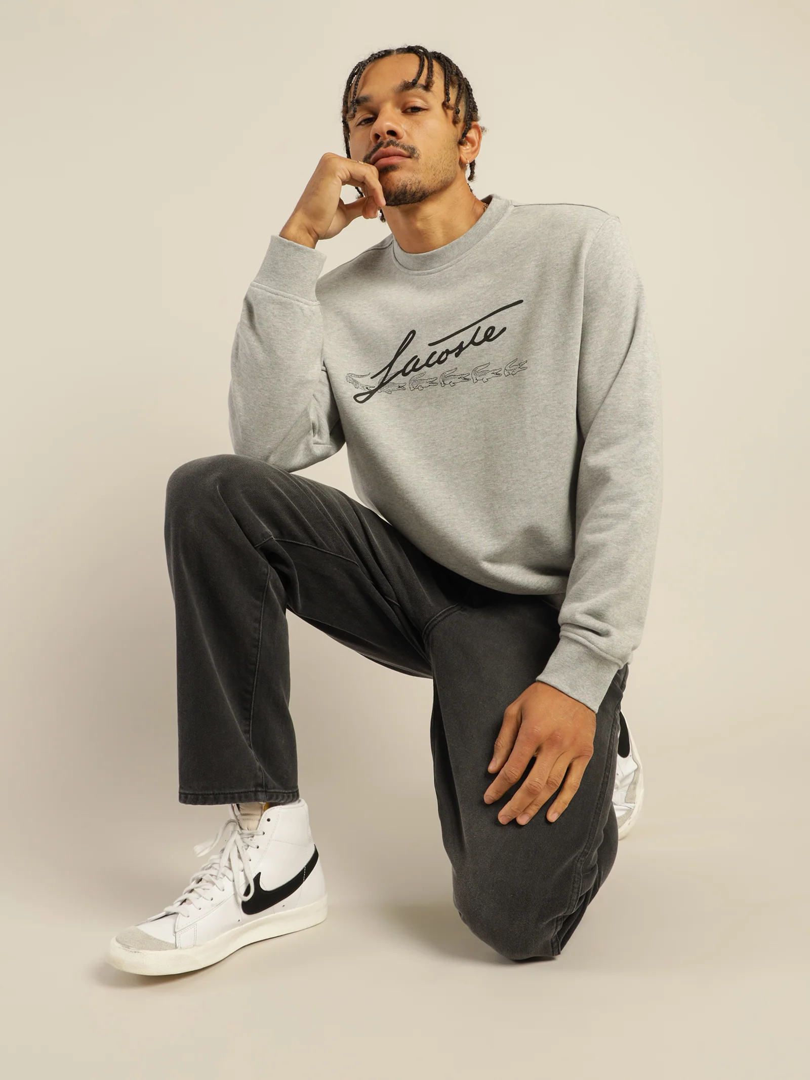 Rene Signature Crew Sweatshirt