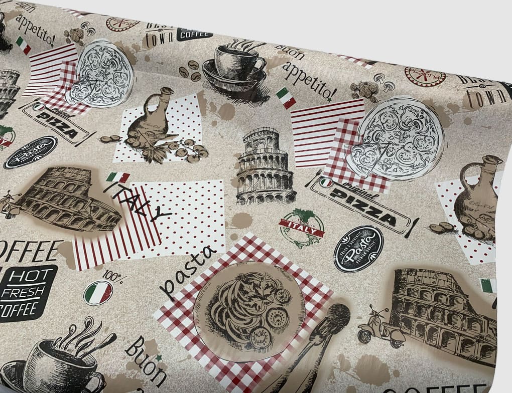 Wachstuch Italia Beige