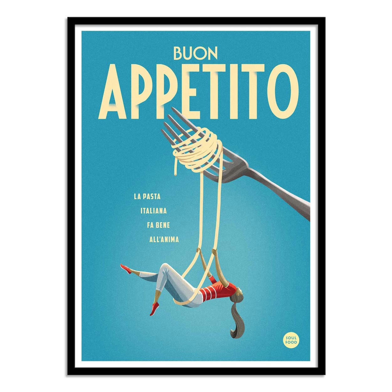 MARK HARRISON - BUON APPETITO - MARK HARRISON - Affiche d'art 50 x 70 cm
