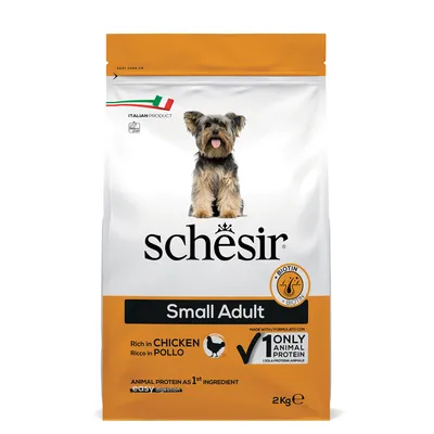 Schesir Dog Small Adult with Chicken