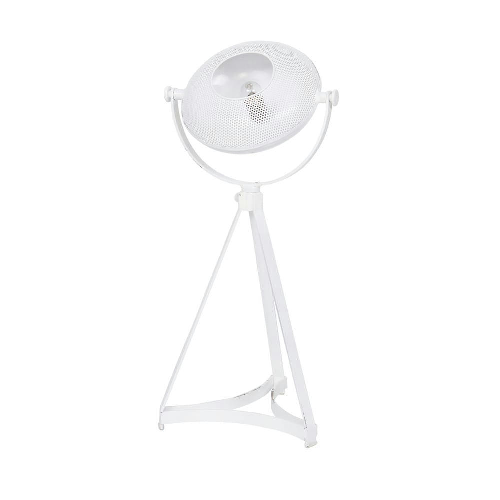 BLOWN PROJECTOR - Lampe à poser en métal blanc