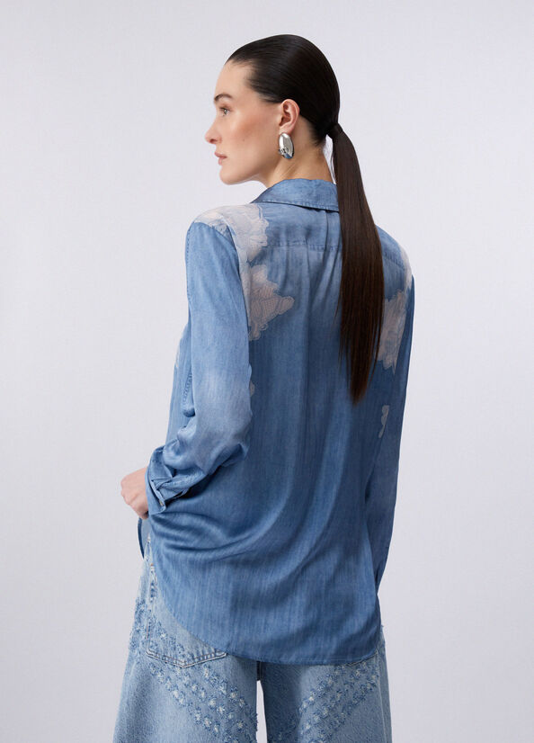 Camicia con stampa digitale